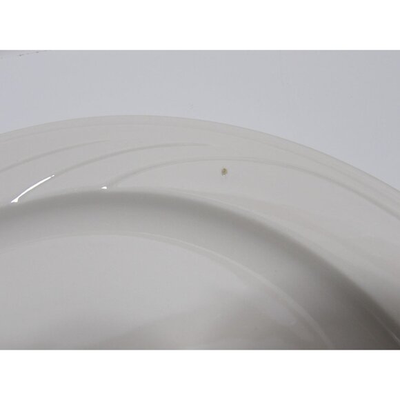 Syracuse China Cascade 12" Round Chop Plate Platter White Ceramic - Picture 2 of 7